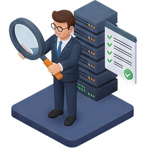 Client scanning QR code to view inspection history